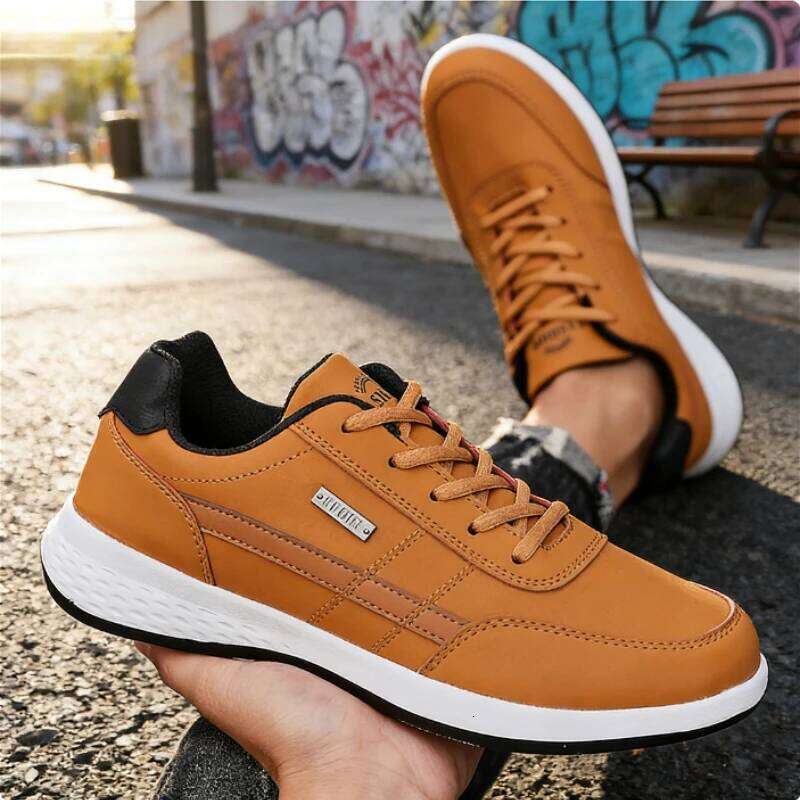 Shoes for Lace Up Footwear Vulcanized Men Casual Sneaker Fashionable Lightweight Anti Slip Comfortable Man Shoe Tennis Masculino