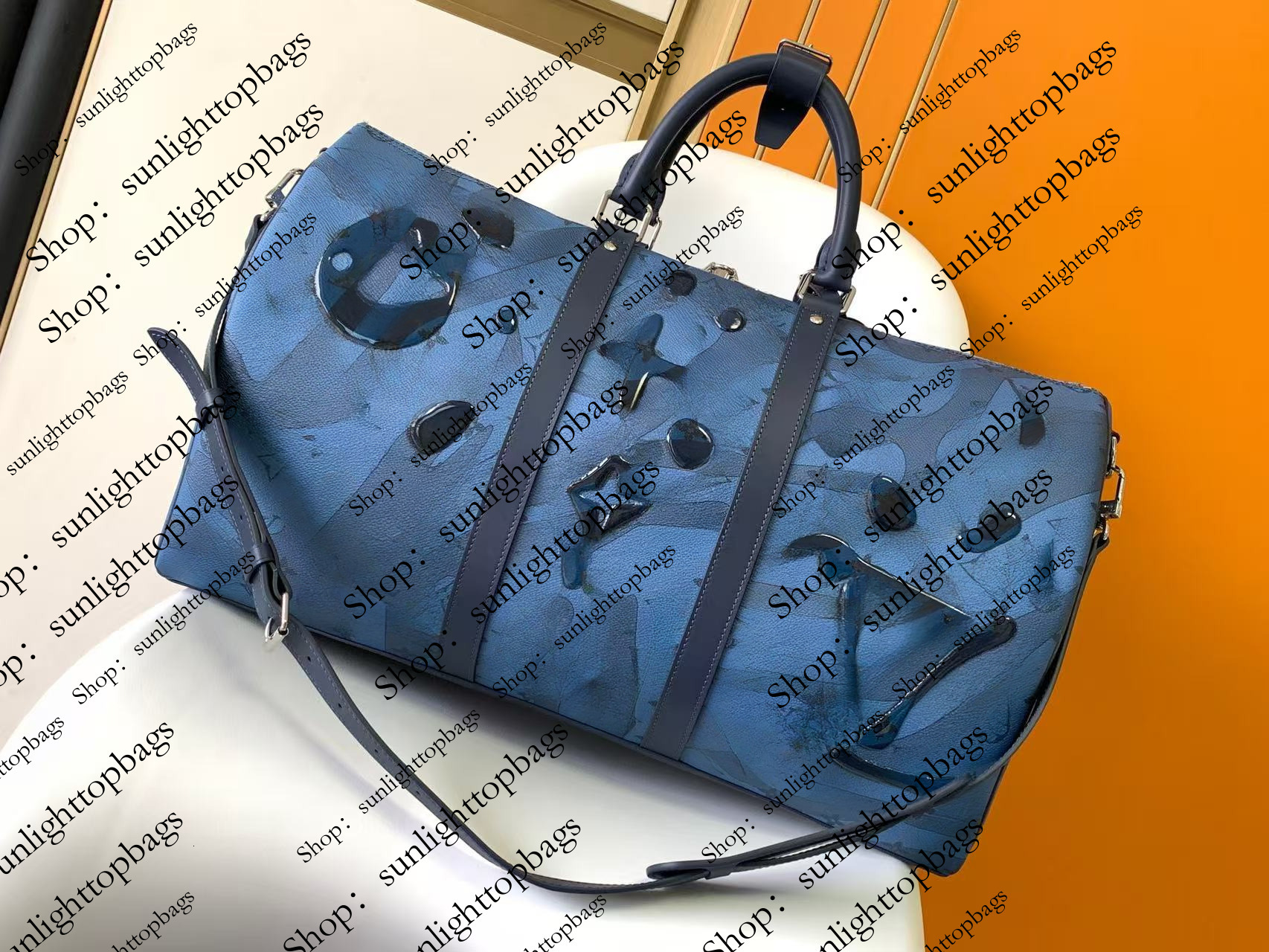 12A Mirror Quality Designer Bag Travel bag Luxurys Real Leather Hobo Handbags Crossbody Shoulder Strap Box Bag AquaGarden water drop in Blue m22574 m22573