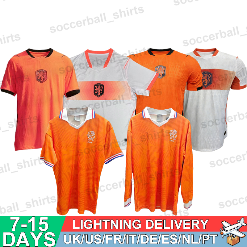 Netherlands Jerseys Football Soccer Jerseys Holland World Cup 2026 Retro Football Shirts Tops Kits Men Kids Women Fans Player 3XL 4XL