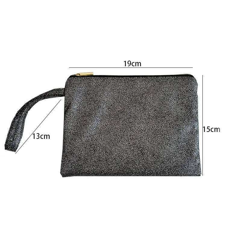Women New Shiny Sequins Clutch Phone Cosmetic Travel Large Makeup Toiletries Skincare Storage Bag Organizer Pouch Bags Y260206