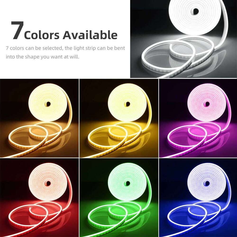 Smart PIR Motion Sensor Neon Lights LED Cabinet Kitchen Lamp Auto ON OFF Waterproof For Closet Cupboard DIY Christmas Decoration Z260206