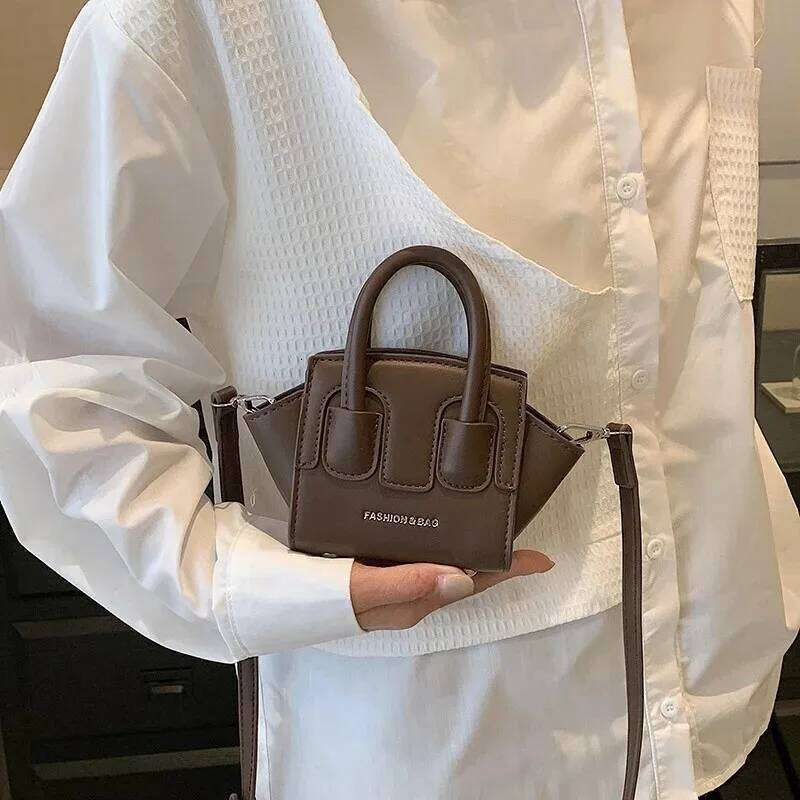 Crossbody Women's Summer 2025 New Handbag High Quali Earphone Red Envelope Korean Sle PU Leather Bag Y260205