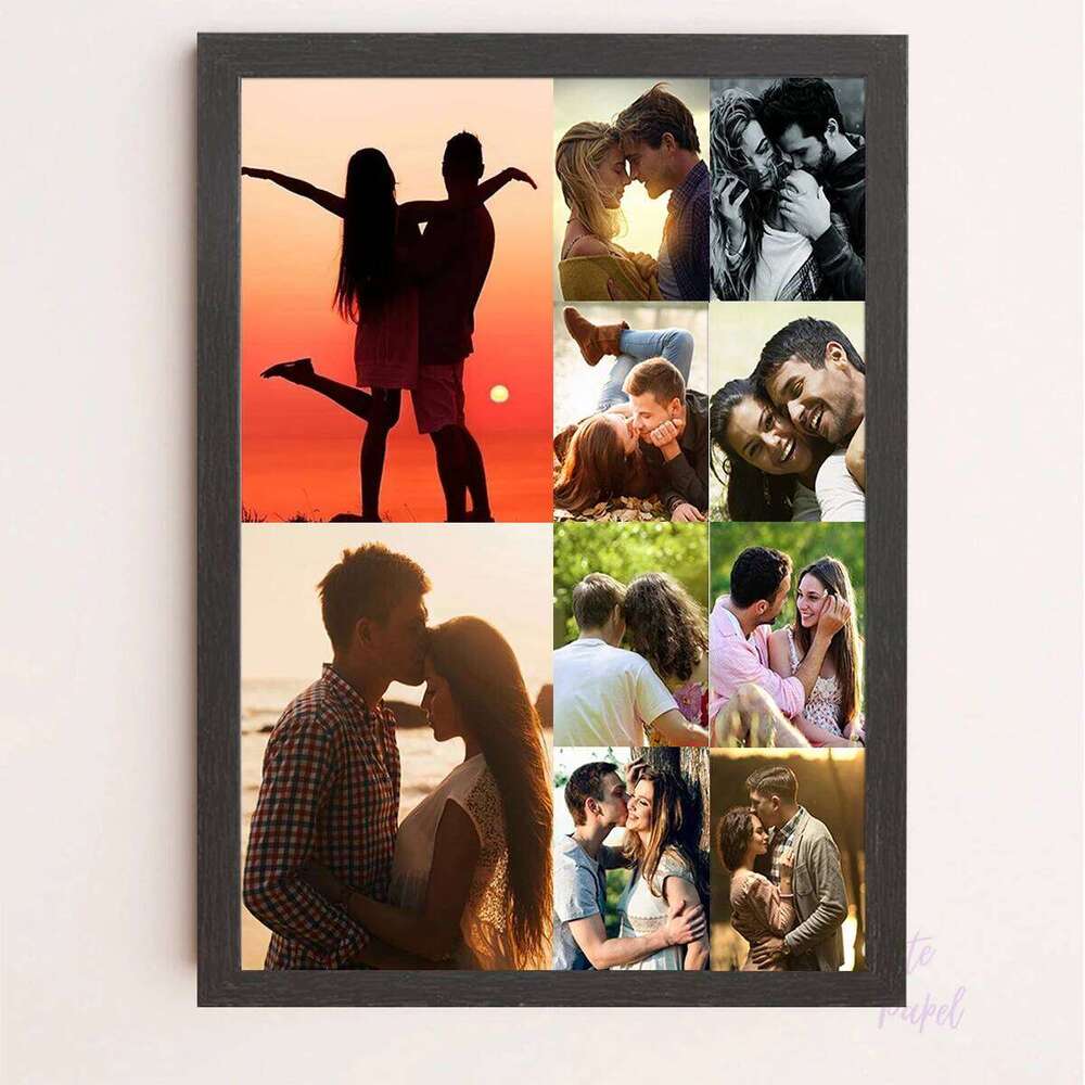 Personalized wooden frames, custom photo frame ornaments, simple holiday gifts indoors, commemorate precious memories S260205