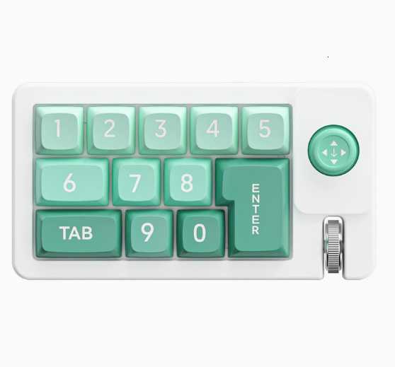 Digital mechanical keyboard joystick plug-in keyboard wired mechanical gaming keyboard customization H260206