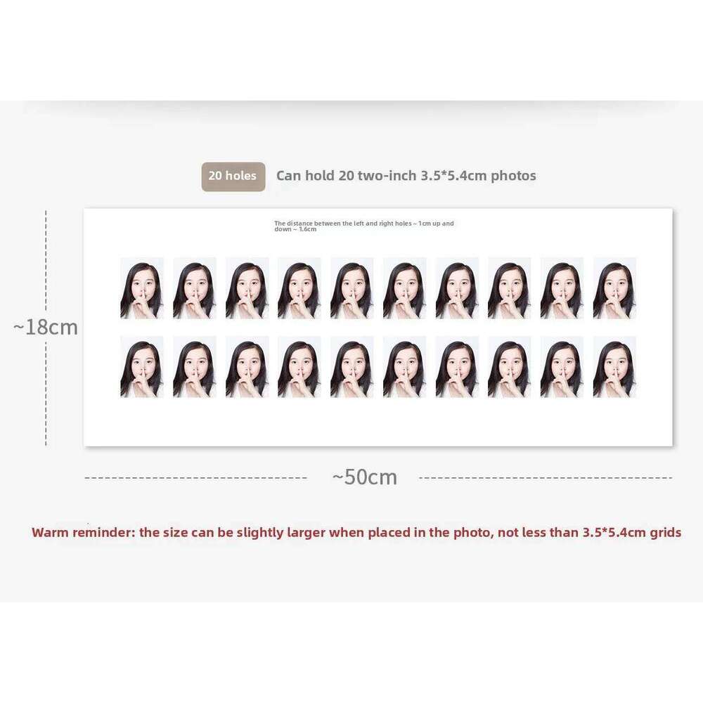 Children's ID Display Stand Growth Record Photo Frame S260205