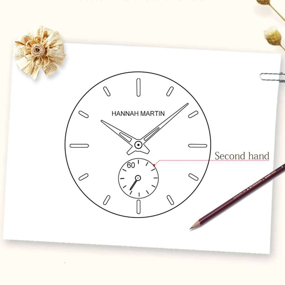 HANNAH MARTIN Brand Watch Rose Gold Dial 33mm Stainless Steel Mesh Strap Casual Fashion Dropshipping Quartz Women Watches Z260206