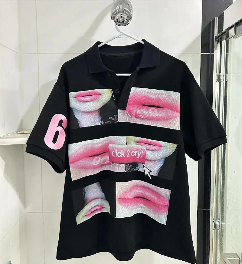 Men's T Shirts Drolandmiller Print Graphic Cotton Harajuku Tops Retro Men Women Goth Style Short Sleeve Streetwear - view 8