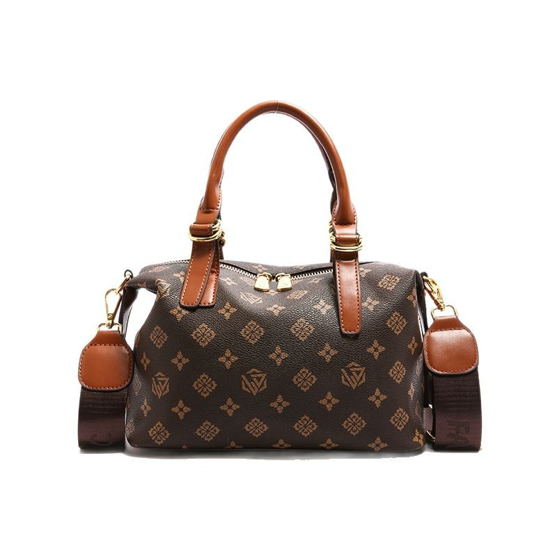 fashion bags luxury brand bags Boston Handheld Silk Scarf 2026 New Printed Bucket Shoulder Crossbody Bag for Women