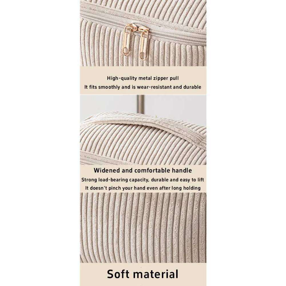 1PC Autumn and Winter new makeup bag, travel single-sided fleece mouth red envelope, large-capacity portable toiletry bag Y260206