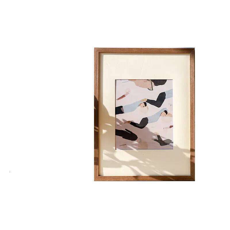 Premium Solid Wood Picture Wall Mount High-Quality Photo Elegant Artwork Display Frame for Home Dcor S260205