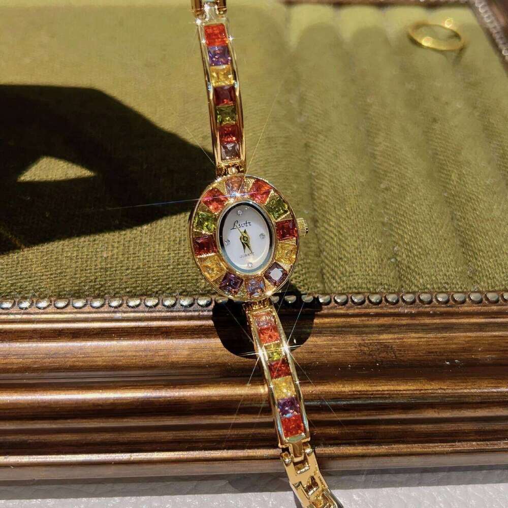 1pc Pre-Owned Ladies' Niche Luxury Fashionable Ins Style Elegant Watch Bracelet Suitable For Daily Wear watch for women Z260206