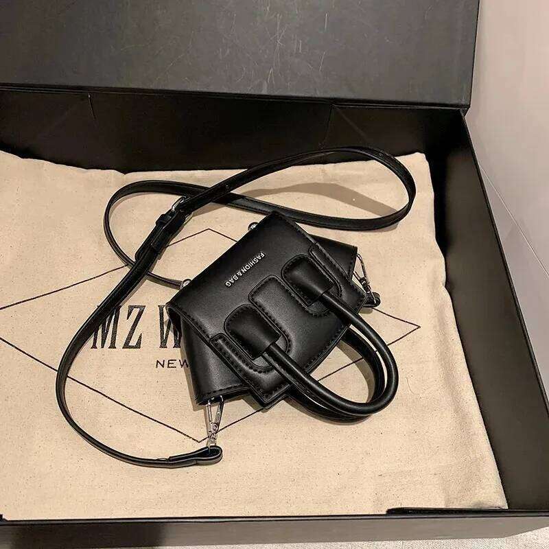 Crossbody Women's Summer 2025 New Handbag High Quali Earphone Red Envelope Korean Sle PU Leather Bag Y260205