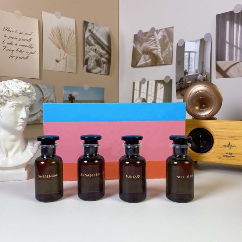 Factory Directly Men Perfume Set Nuit De Feu Les Sables Rose Woody Smell ombre nomade pur oud natural spray 30ml 4pieces set lasting cologne