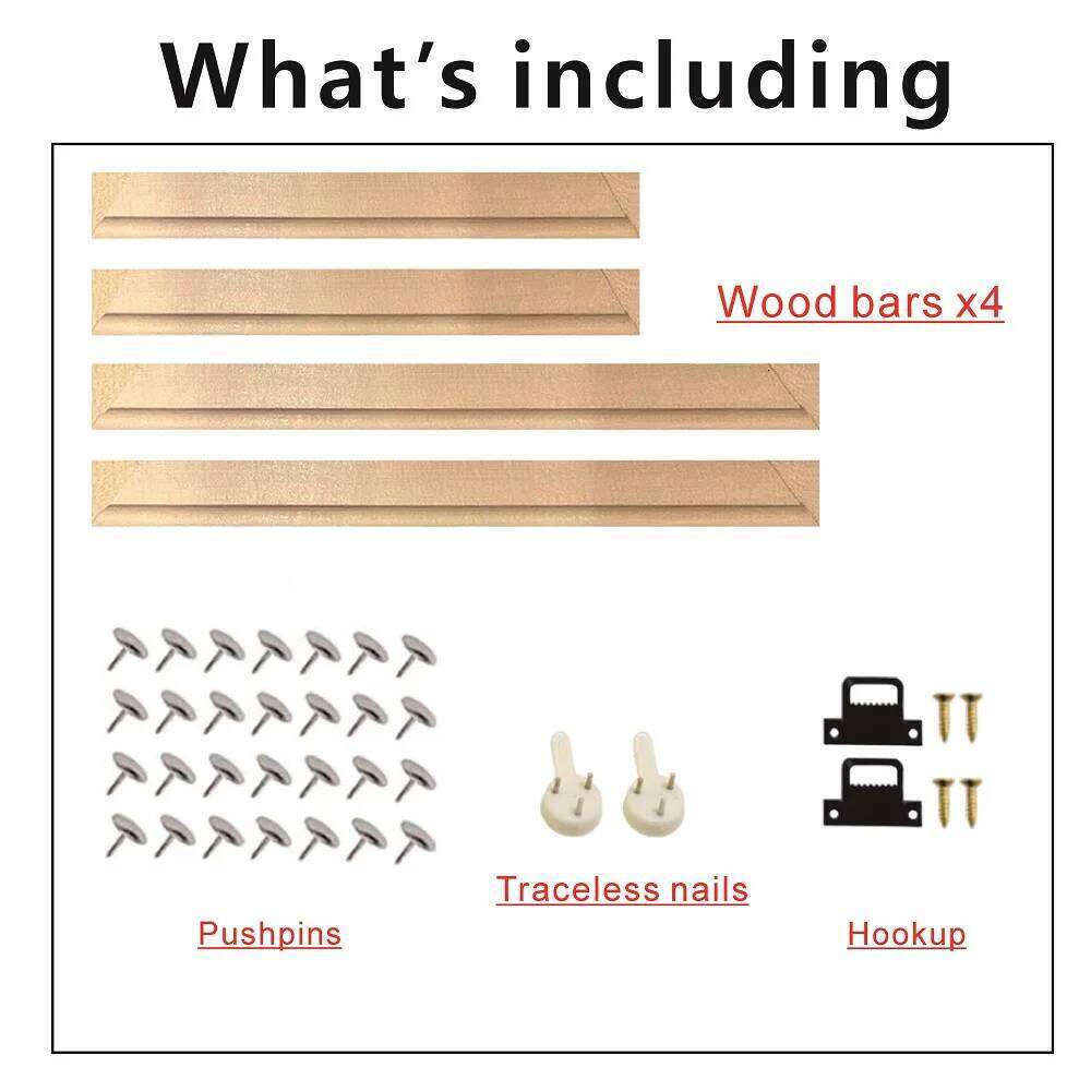 40x50cm for 45x55cm Canvas Pictures Wooden Diamond Painting Wall Picture Poster Photo Frame Home Decor S260205