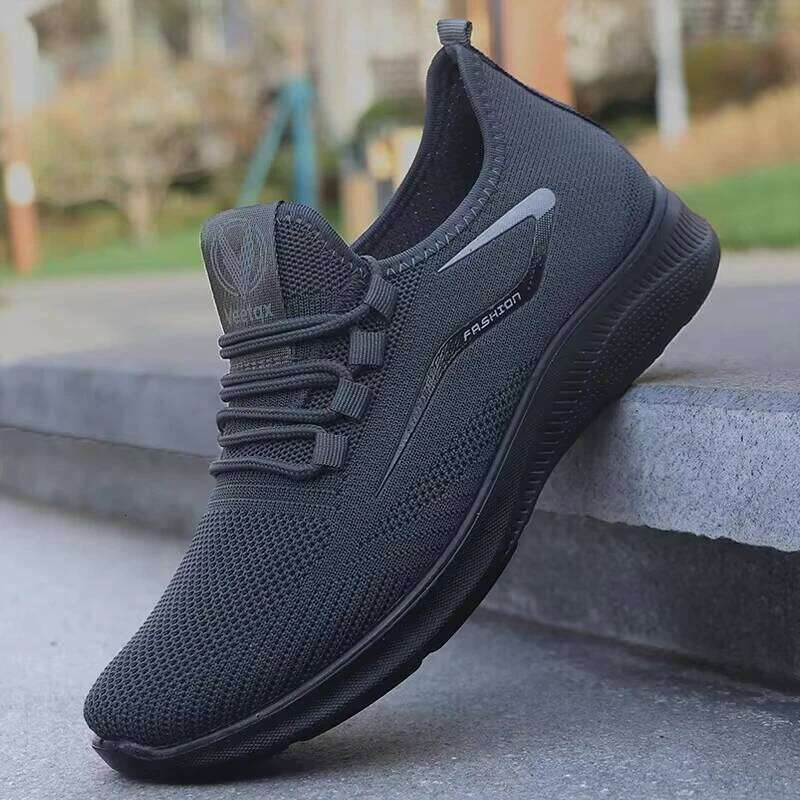man casual Breathable Mesh sneaker Non-slip summer sneakers cheap clearance free shipping men's shoes