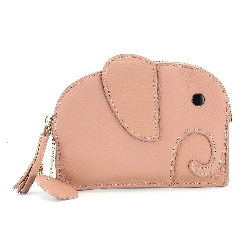New Women Genuine Leather Female Zipper Purses Small Cowhide Money Bag Cute Mini Wallets Coin Card Holders Dropshipping Y260206