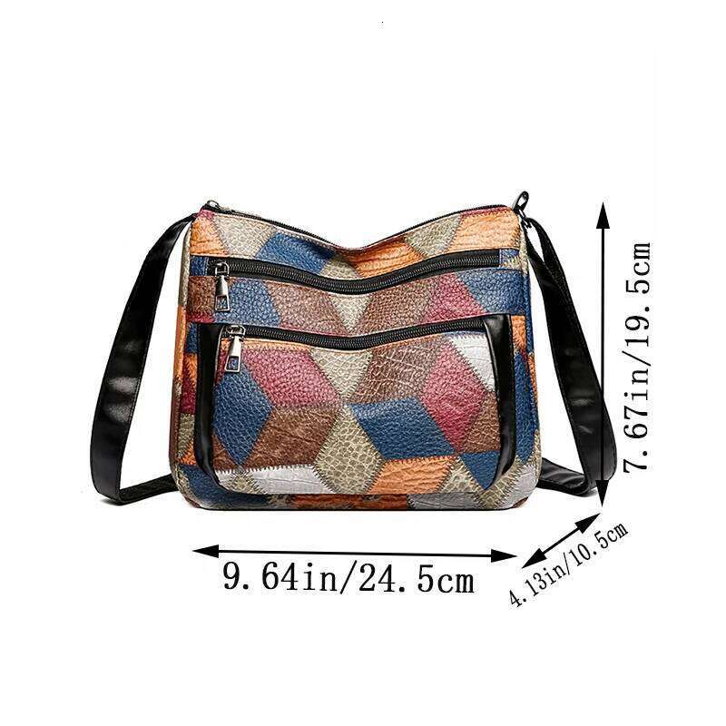 Multi-Functional Bag, Can Be Worn Diagonally or on One Shoulder, Suitable for Daily Use, Travel, Adjustable Shoulder Straps, and XJ260129