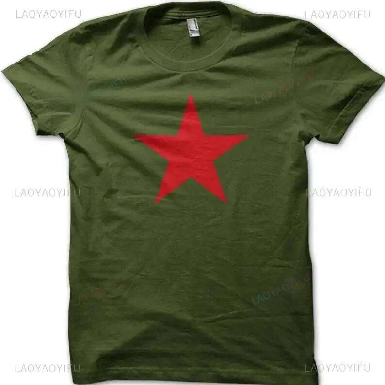 New Arrivals Star Soviet Che Guevara Revolution CCCP USSR RETRO Graphic T Shirts Woman Man Vintage Style T-Shirt High Quality Cotton Tops Luanyun