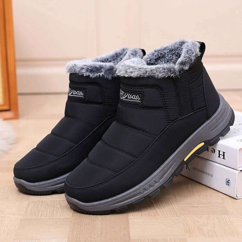 Winter plush thick snow boots for outdoor men, special price shoes, bags, shipping fees