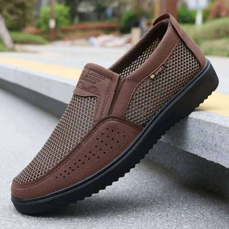 Mesh Surface Man Shoes Soft Sole Casual Breathable Men'S Summer Sneakers Free Shiping Shoe