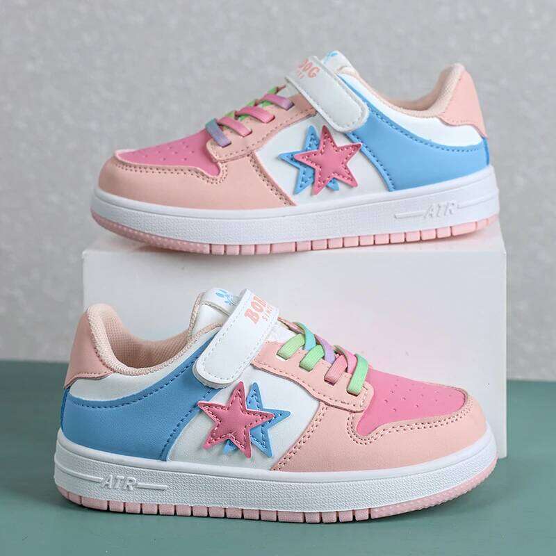 2025 New Luxury Kids Sports Classic Design Fashion Children Sneaker School Casual Boy Shoes 4 To 12 Years 26Y0206