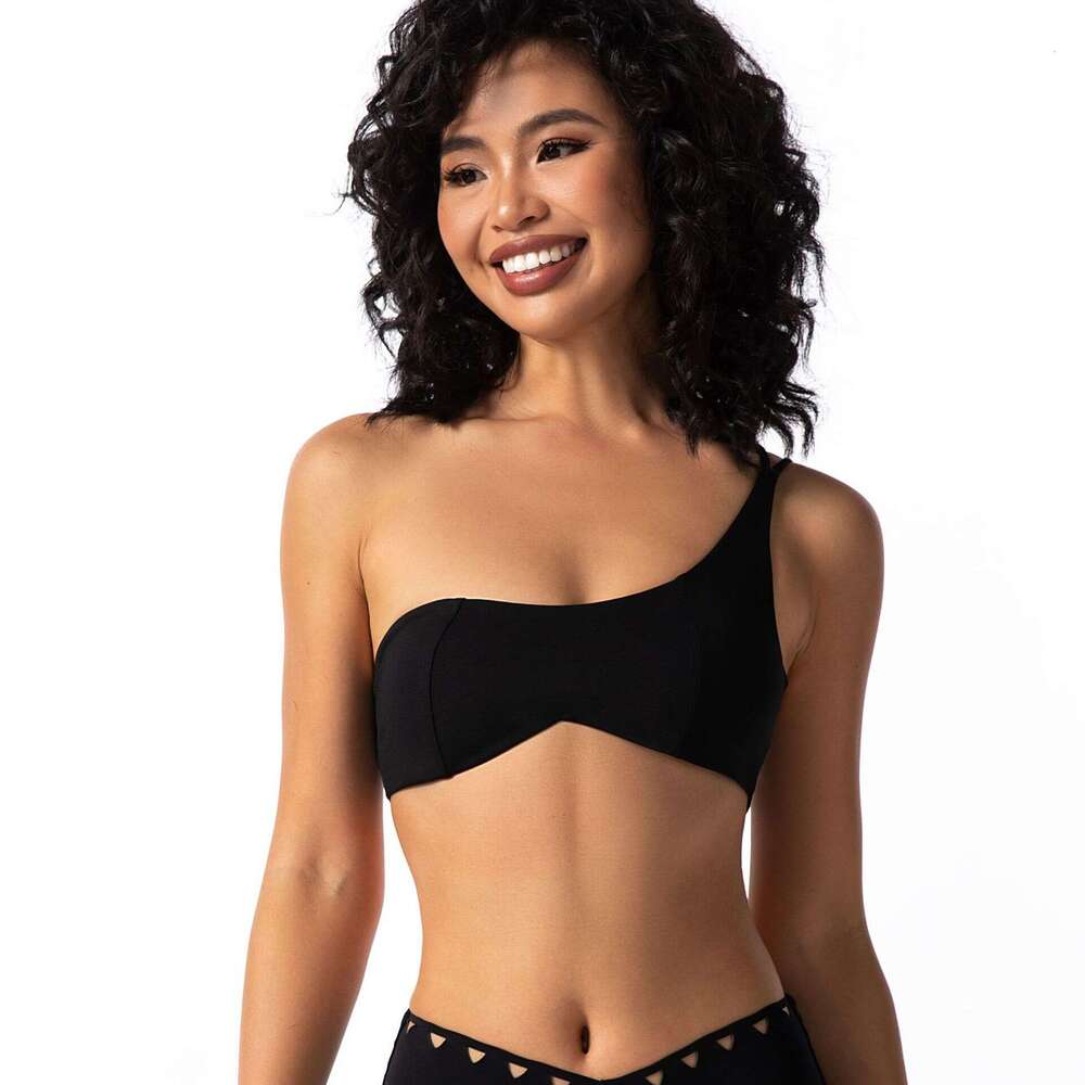 Sports Personality Asymmetrical Sexy Strap Backless Bra Running Fitness High Waist Hollow Breathable Yoga Pants