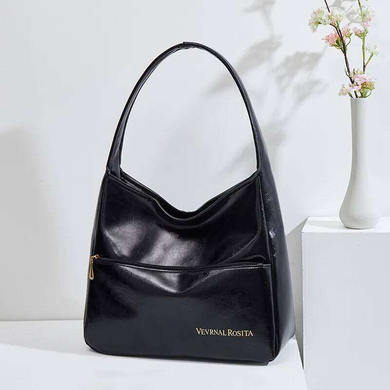 Women's Trendy Luxury Brand Bags Large Capacity Tote Simple Versatile Commuter Shoulder Handbag FashionStudent Classroom Bag Y260205