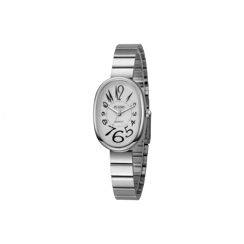 Vintage Simple Elegant Oval Personality Dial Steel Band Pointer Watch for Women Korean Version High-end Feel - view 8