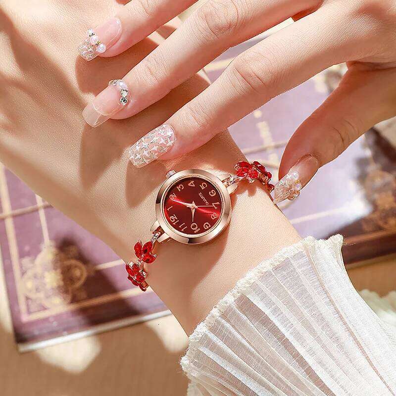 Elegant Arabic Dial Women Watches Luxury Rhinestone Bracelet Strap Ladies Quartz Watch Reloj Mujer Girls Clock GiftWithout Box Z260206