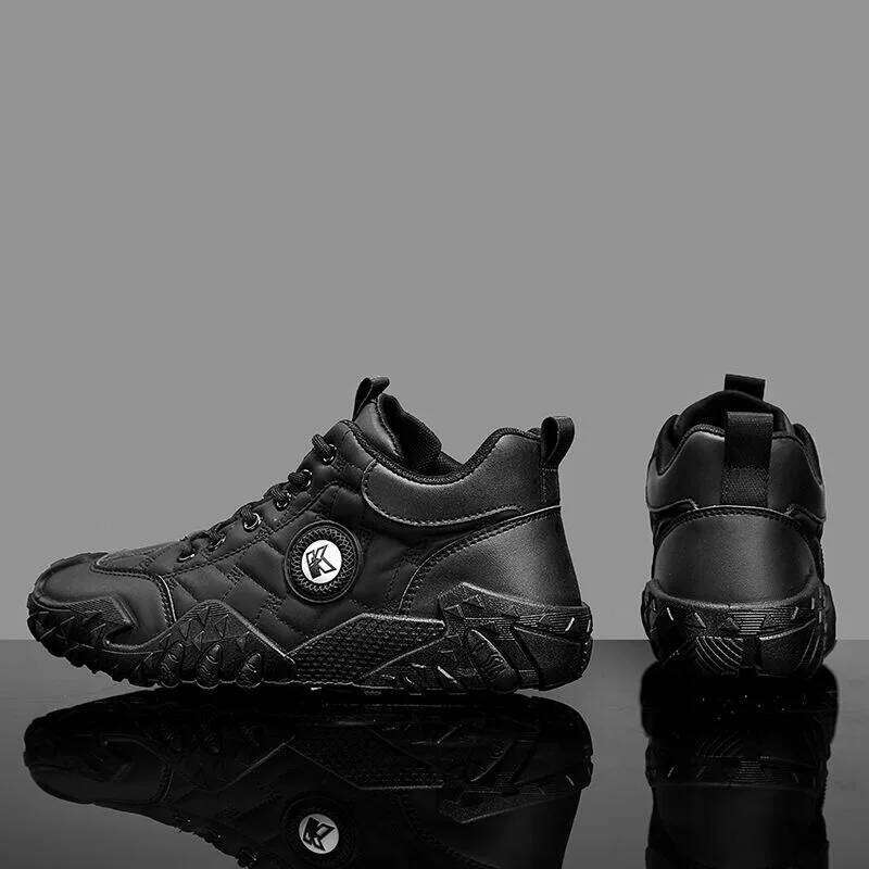 Spring and Autumn Driving Business Large Size Hiking Comfortable Work Non-Slip Wear-Resistant Casual Korean Style Trendy Outdoor Men's Shoes