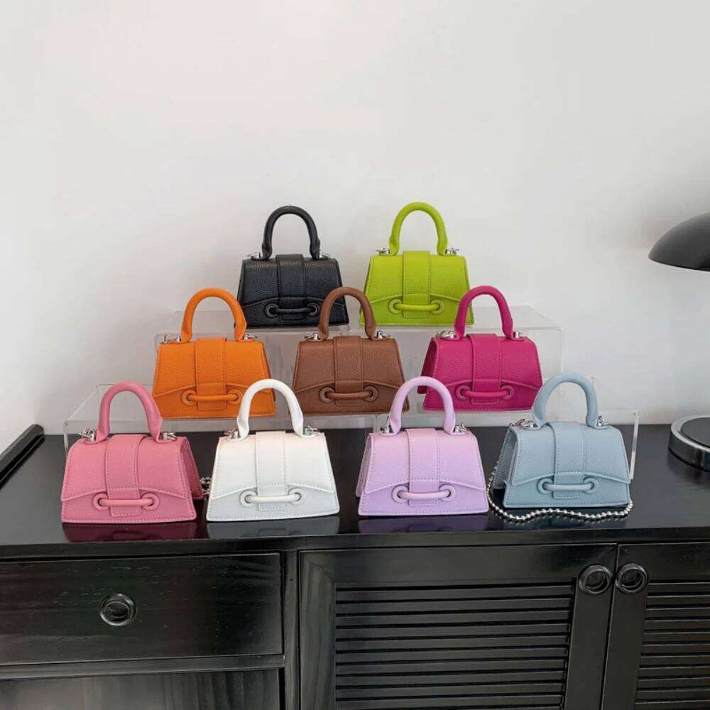 Women Mini Handbag Korean Style Chic Solid Texture Chain Crossbody Bag Ladies Summer High-Grade New Lipstick Commuter Bags Y260205