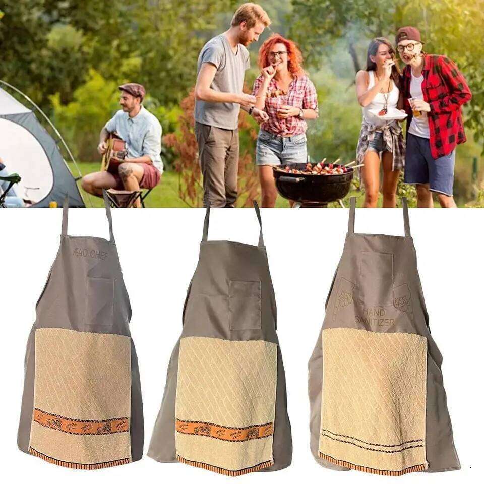 NEW Chef's Creative Prank Aprons For Men Ultimate Gag Gift Surprise Hiding In The Pocket Funny Gifts Art Apron S260205 67f