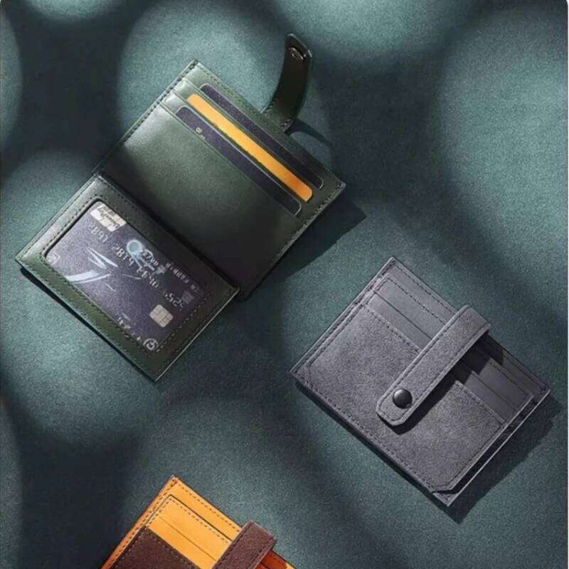 Multi-card Slot Solid Color Portable Case Leather Bank Credit ID Bus Card Holder Travel Organizer Wallets Y260206