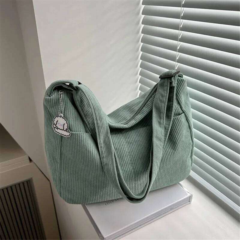 Fashionable Literary Trend Single Cross Body Bags, Student Casual Version Simple Dumpling Shoulder Bag, Suitable for Daily Use Y260205