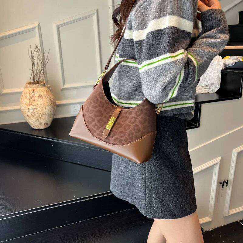 Women High End Luxury Elegant Leather Shoulder Bag Classic Fashion Tote Handbag Daily Crossbody Wear Y260205