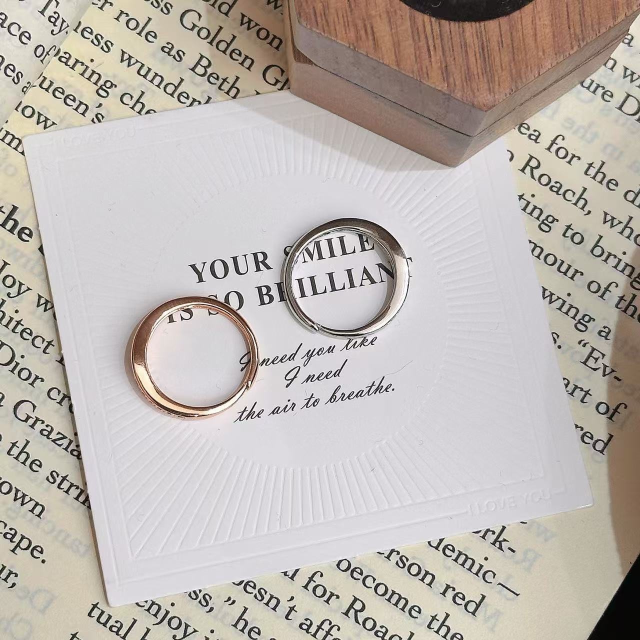 Ring Popular On High-End Women's With Niche Design, Adjustable Ring, Sweet And Cool Style Jewelry, High-End Feel Ring