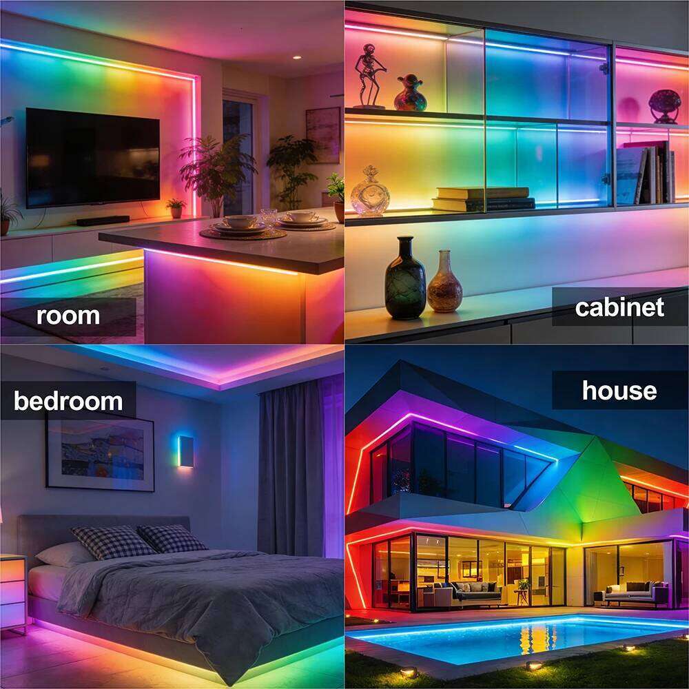 Led Pixel Strip Light 12V WS2815 SMD 5050 RGB Individually Addressable WS2811 WS2812 Smart 30/60/144leds/m Black/White PCB IP30 Z260206