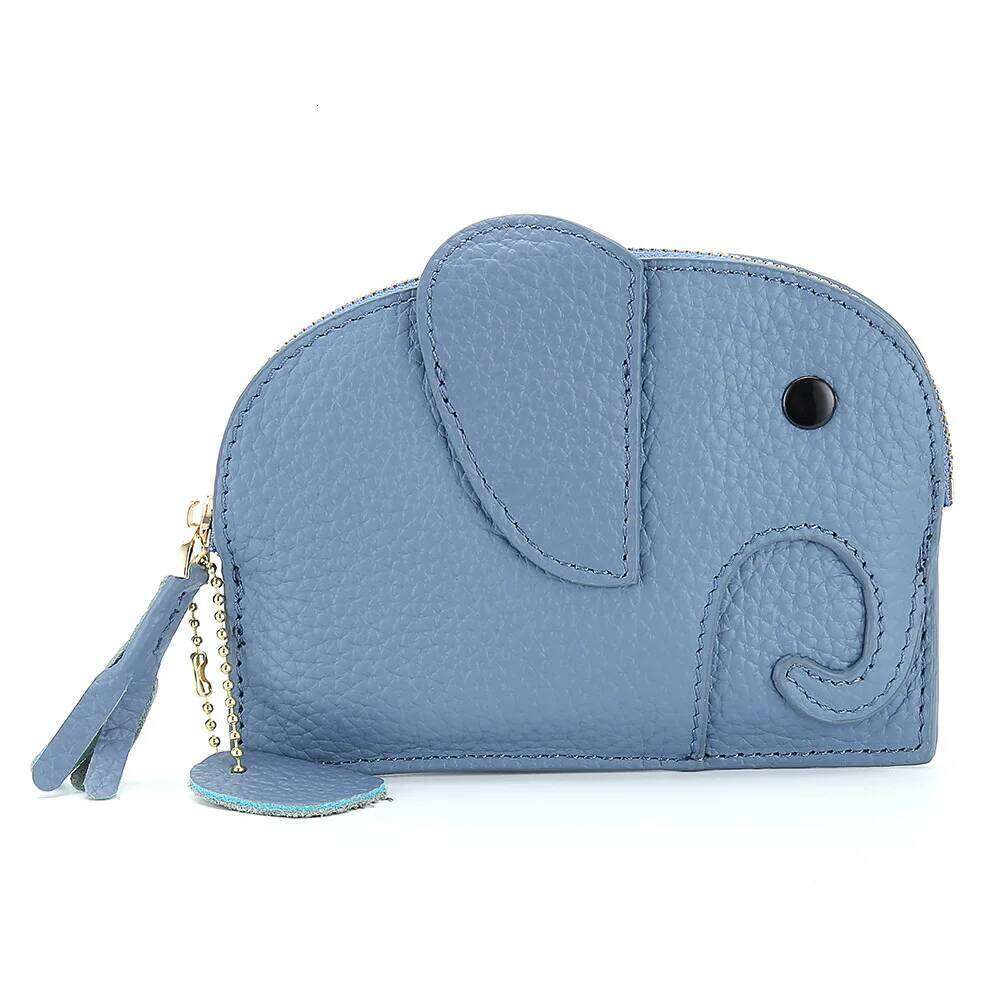 New Women Genuine Leather Female Zipper Purses Small Cowhide Money Bag Cute Mini Wallets Coin Card Holders Dropshipping Y260206