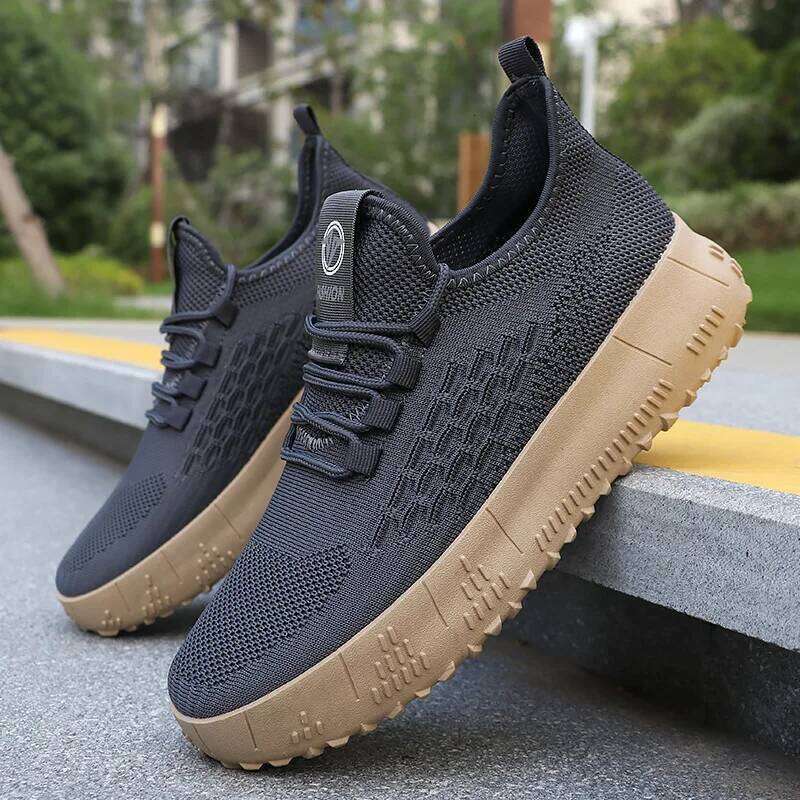 New men's running breathable lightweight walking soft and casual sports sale shoes with free shipping