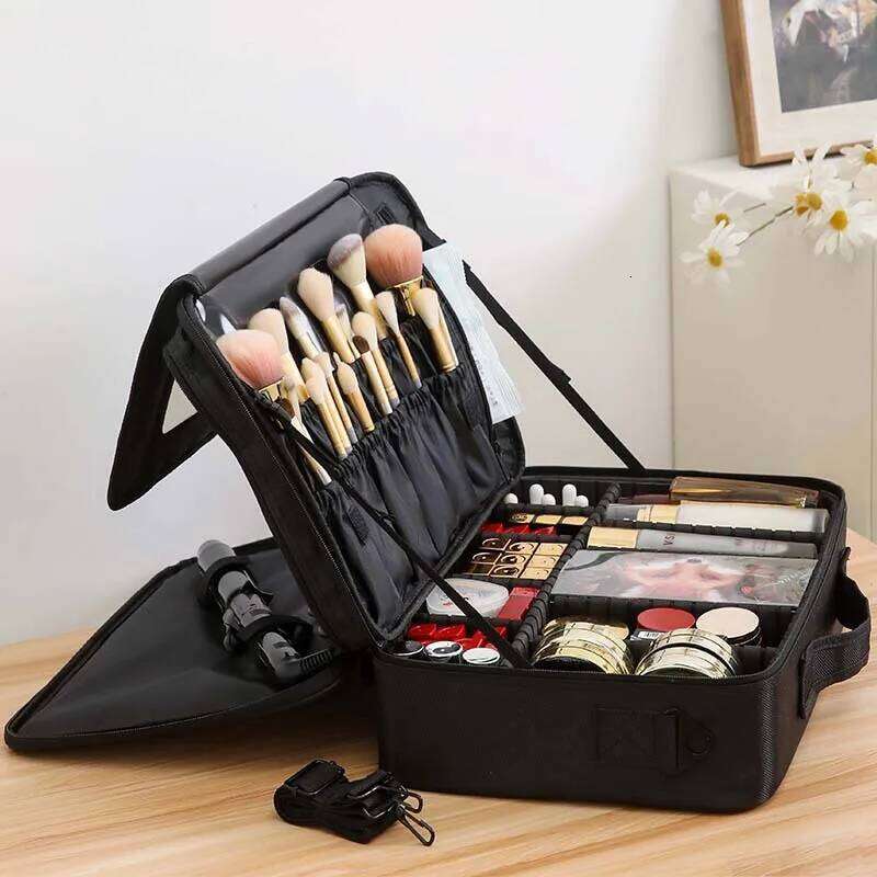 Professional Case Female Travel Big Capacity Beauty Nail ToolBox Cosmetic Organizer Suitcases For Makeup Storage Boxs Y260206
