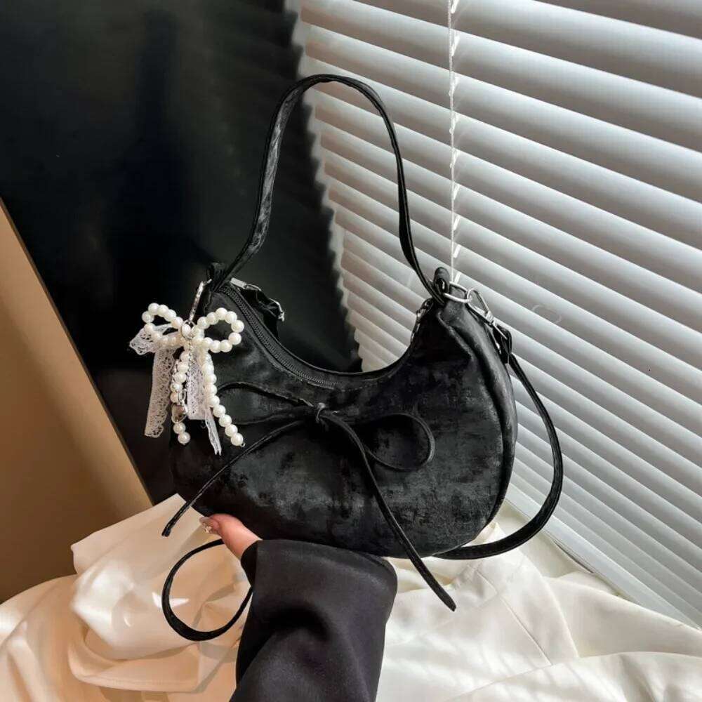 Fashionable Pure Color Women's Handbag Versatile Shoulder Crossbody Stylish Casual Single Strap Satchel Handheld Bag New Y260205