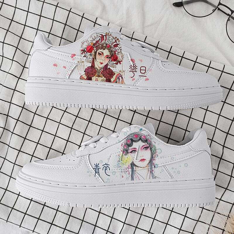 2026 Dunhuang Chinese Style Couple Sneakers Spring And Autumn National Trend Limited Edition Casual Sports Shoes For Men WKERSIY