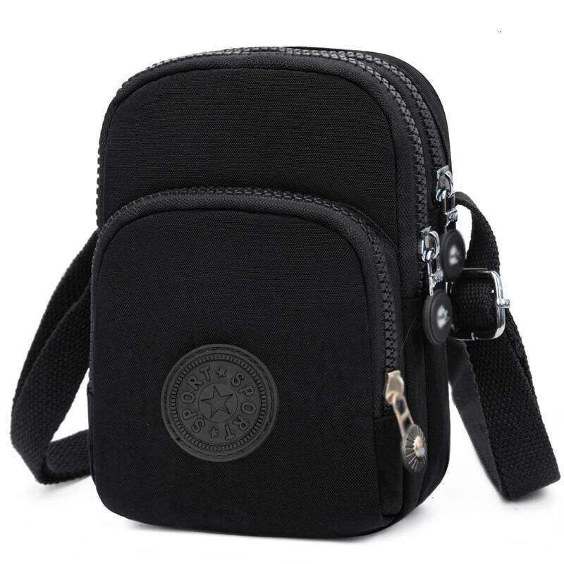 Nylon Casual Diagonal Crossbody Lightweight Phone Bag, Adjustable Shoulder Strap, for Daily Commuting Use XJ260129