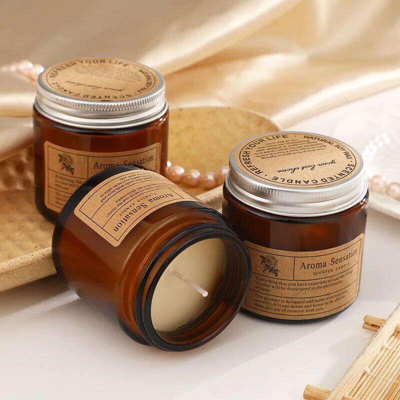 Handmade Soy Wax Aromatherapy Candle Valentines Mothers Day Christmas Birthday Graduation Lavender Scented Gift H260205