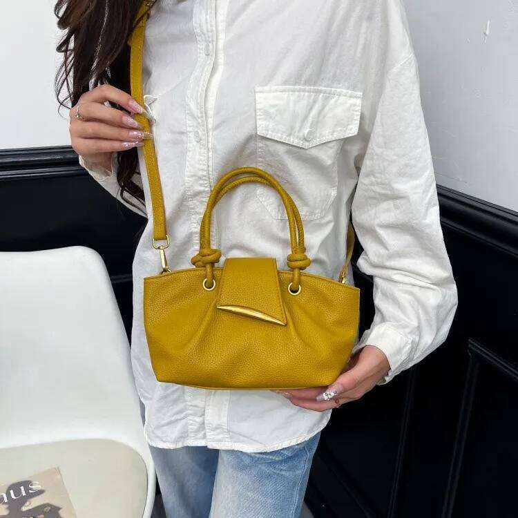 Elegant Women's Leather Shoulder Classic Fashion Tote Handbag Luxury Designer Crossbody Bag For Daily Travels Y260205