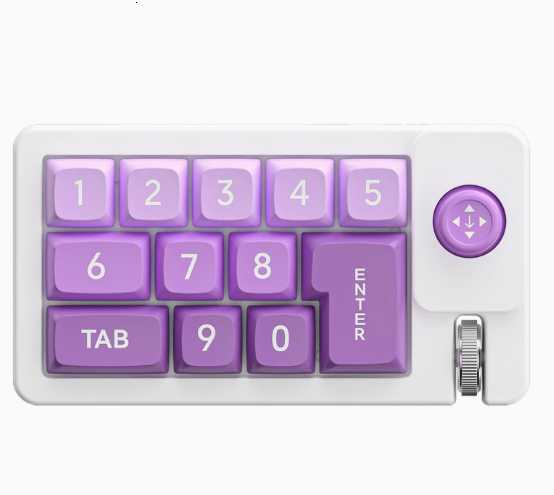 Digital mechanical keyboard joystick plug-in keyboard wired mechanical gaming keyboard customization H260206