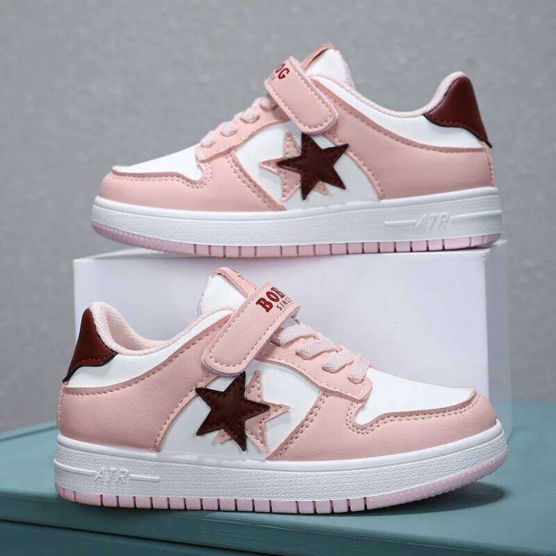 2025 New Luxury Kids Sports Classic Design Fashion Children Sneaker School Casual Boy Shoes 4 To 12 Years 26Y0206