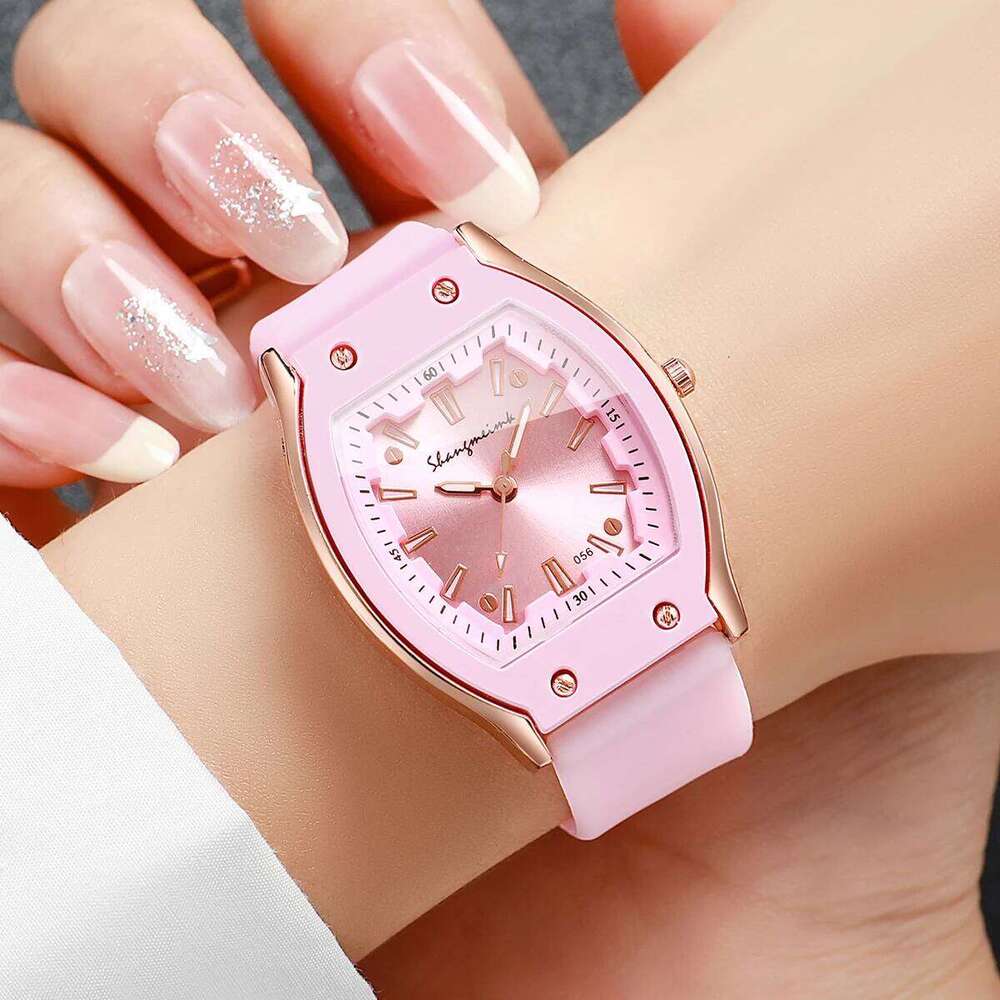 Fashion Women Watches Casual Silicone Strap Ladies Quartz Wristwatch Reloj Mujer Girls Clock GiftWithout Box Z260206