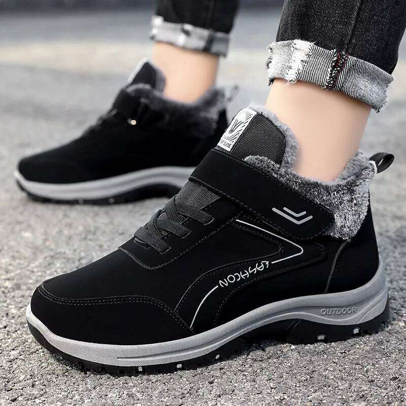 Men's winter casual cotton warm and durable men's snow boots cheap shoes clearance free shipping