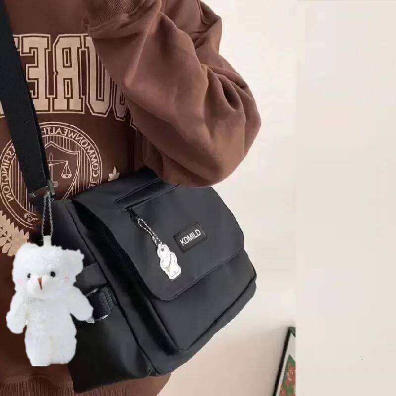 Top Quality Oxford Diagonal Cross Youth Fashion Casual Version Ladies Canvas Shoulder Bag Solid Color Women Messenger Bags XJ260129